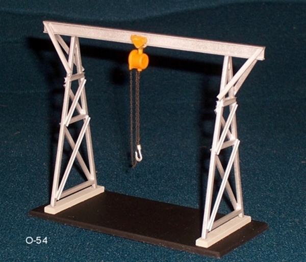 Chain Hoist & A Frame  "O" Scale